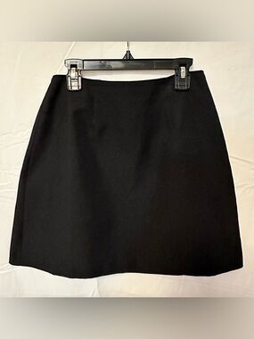 Classic Black Short Skirt - Women's